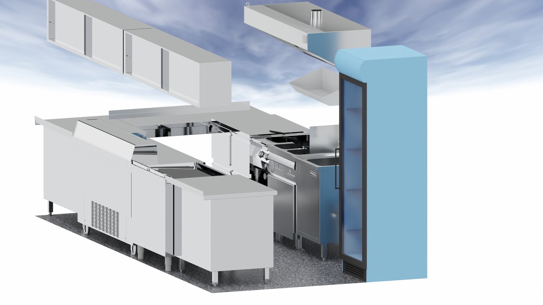 Event Container 3D Planung