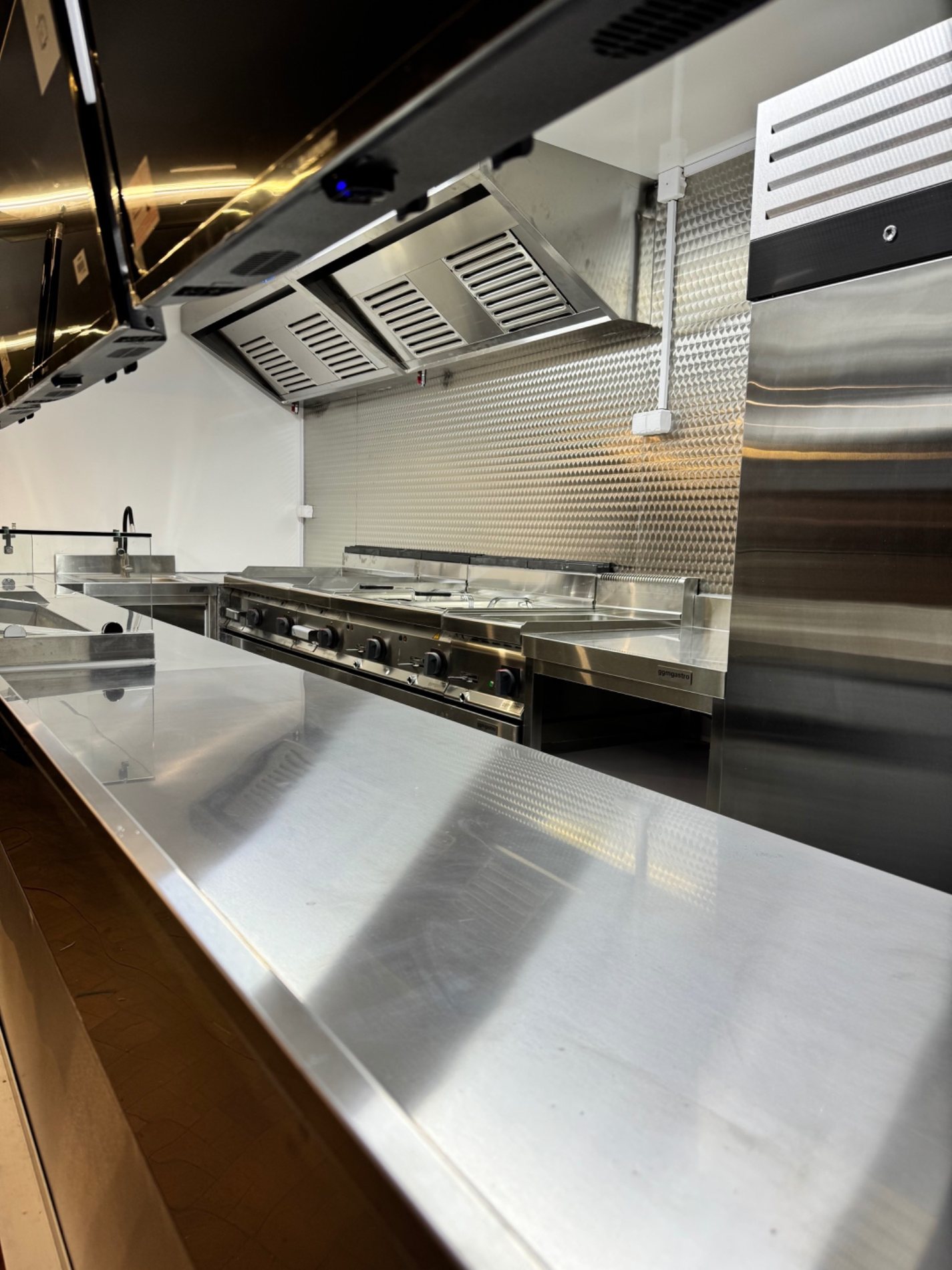 Streetfood Trailer Innenausbau